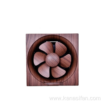 Wood Grain household mini Ventilation Exhaust Extractor Fan
